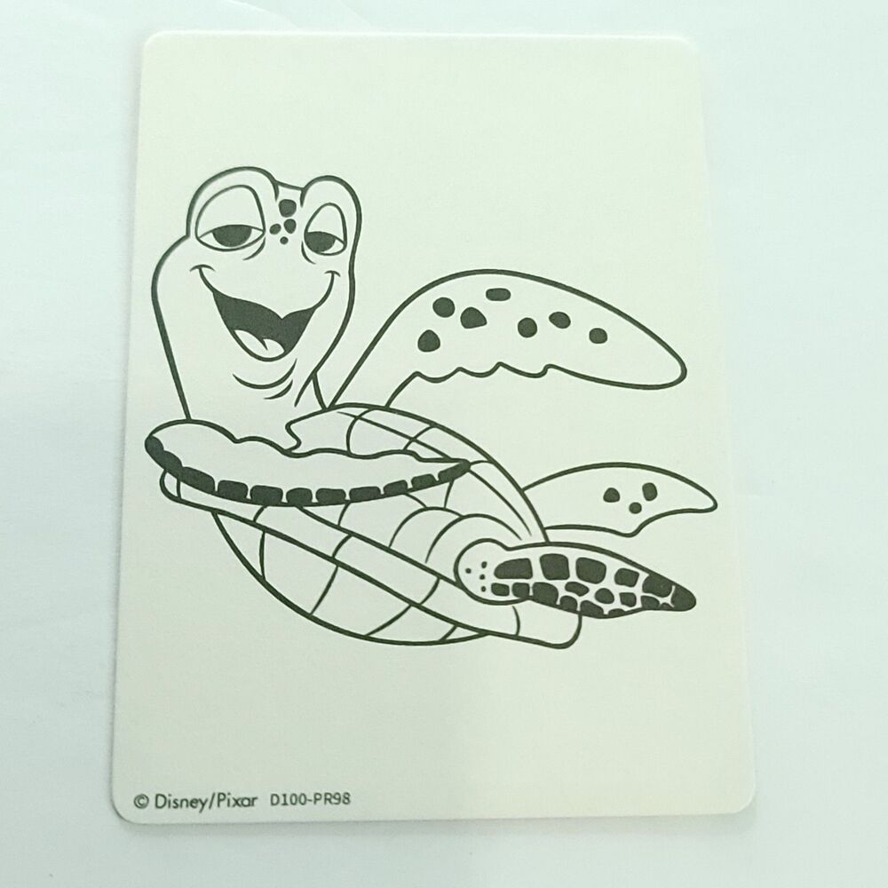 Crush Nemo 2023 Card Fun 1/1 Disney 100 Carnival Paper Sketch Card D100-PR98